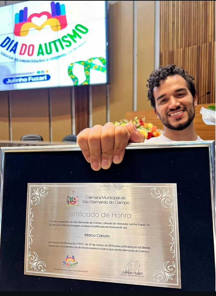 Certificado de Honra - Marco Canuto